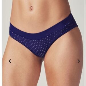 NWT! Fabletics Valentina Blue Bikini Bottoms